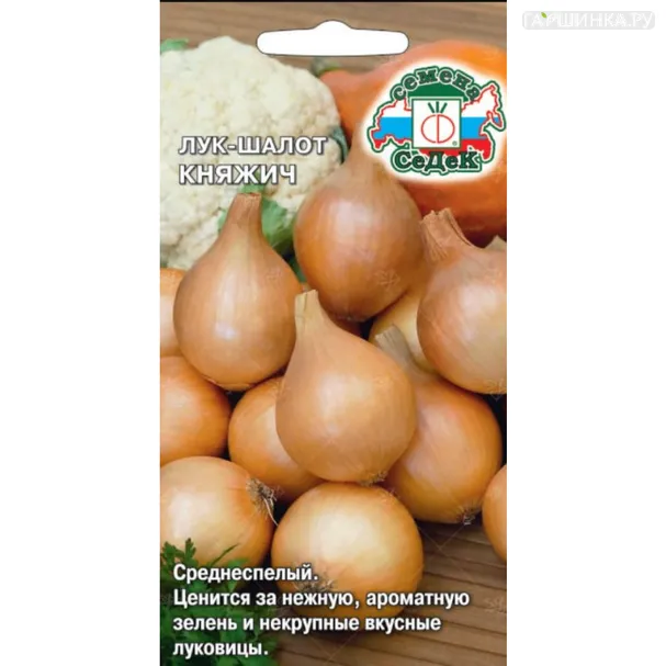 Лук шалот Княжич ц/п 0,3 г, Семена Седек