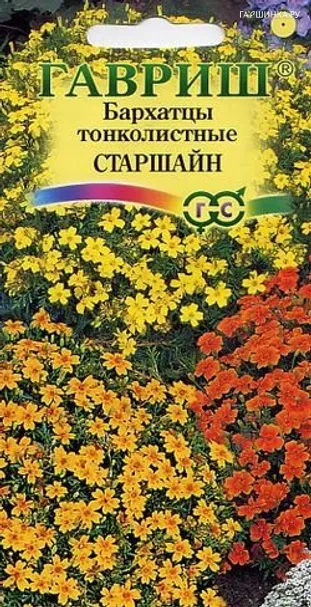 Бархатцы тонколист. Старшайн, смесь (Тагетис) 0,05 г