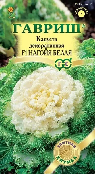 Декоративная капуста Нагойя белая F1 7 шт.