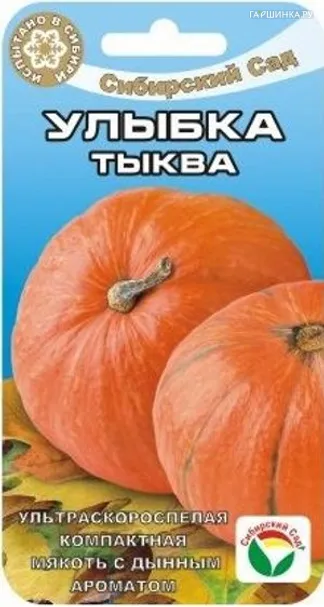 Тыква Улыбка 5шт