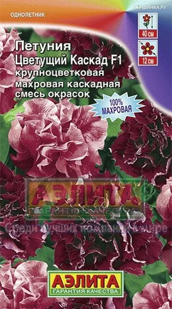 Петуния Цветущий каскад F1 крупноцветковая махр.смесь