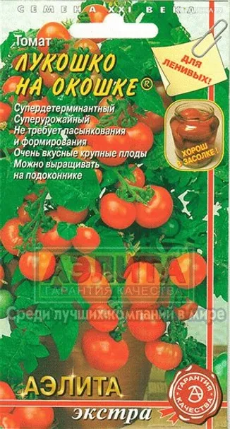 Томат Лукошко на окошке