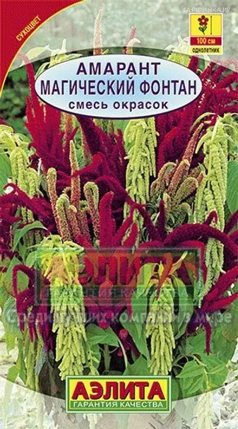 Амарант Магический фонтан, смесь окрасок