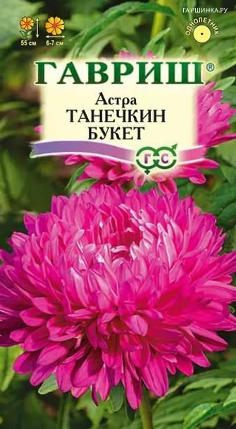 Астра Танечкин букет 0,3 г, воронежская кармин
