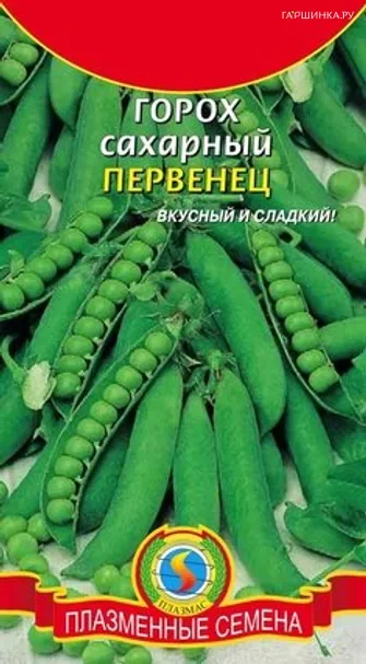 Горох Первенец сахарный