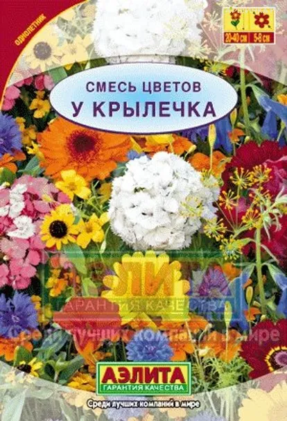 Смесь цветов У крылечка