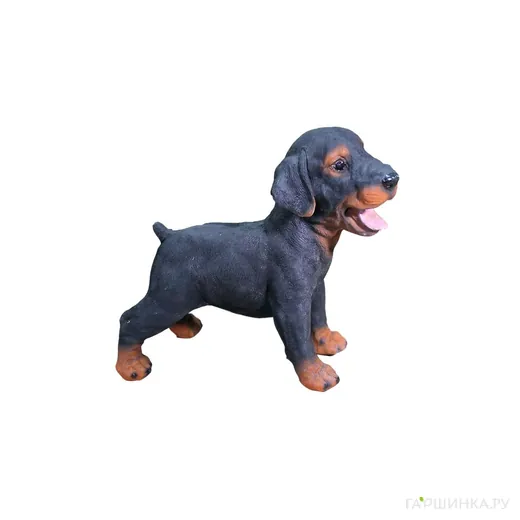 Щенок Ротвейлер стоячий 13*27*24