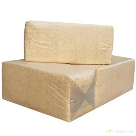 Опилки в брикете 17кг