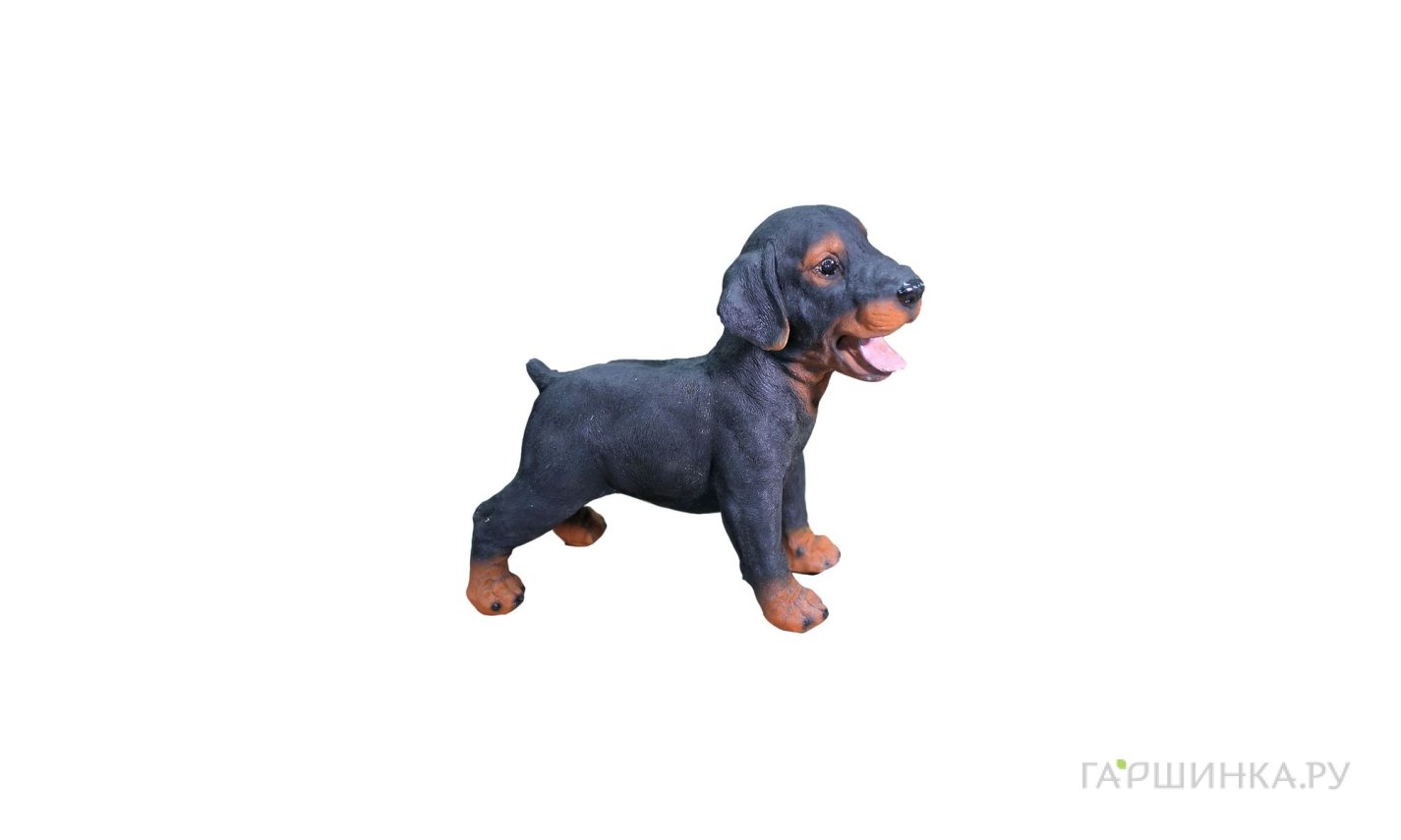 Щенок Ротвейлер стоячий 13*27*24