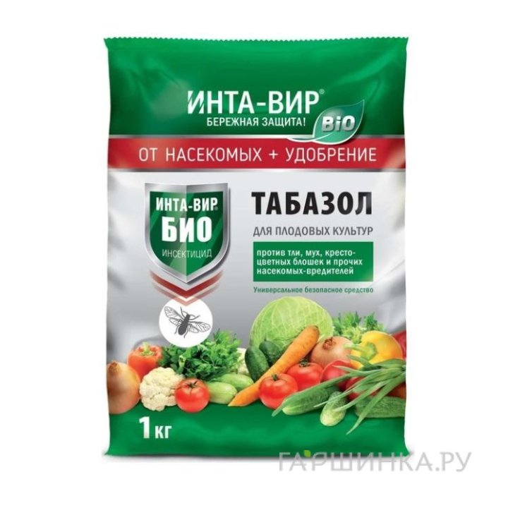 Табазол Инта-Вир 1кг  биологическое удобрение и инсектицид