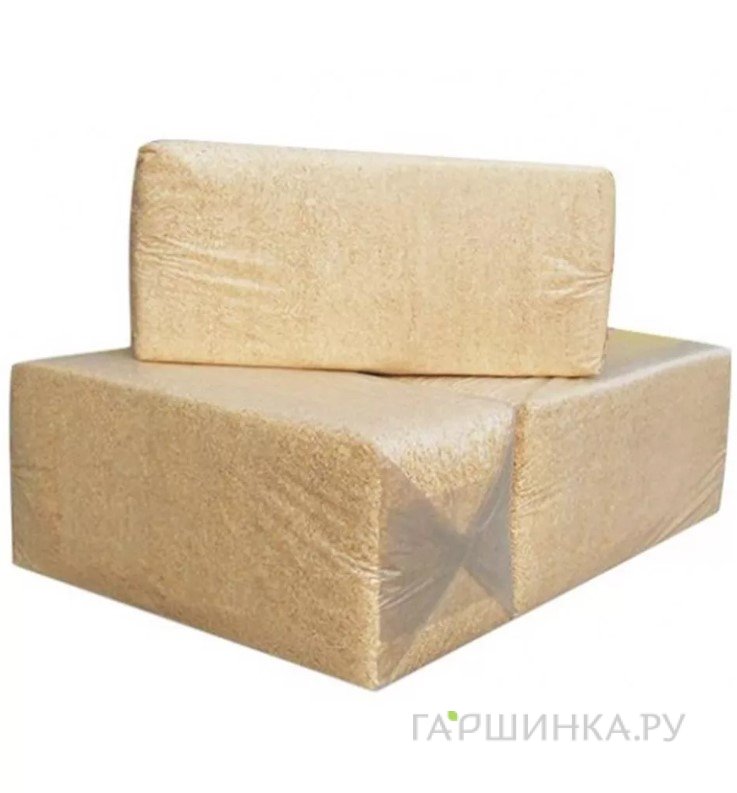 Опилки в брикете 17кг