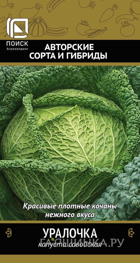 Савойская капуста Уралочка (А) 0,5 г, Семена Поиск