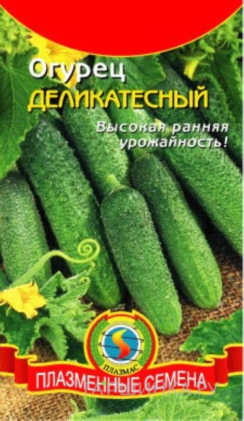 Огурец Деликатесный 12 шт, Плазменные семена