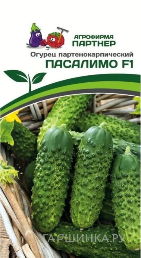 Огурец Пасалимо F1 партенокарпический 5 шт. Семена Партнер