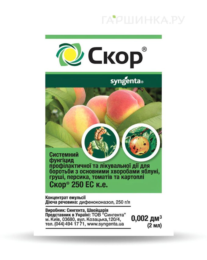 Скор (от парши на плодовых) ВХ