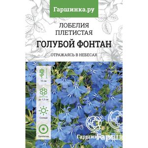 

Лобелия Голубой фонтан