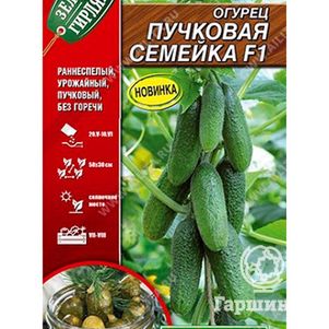 Огурец Пучковая семейка F1 цп 025г10шт Семена Аэлита 69₽