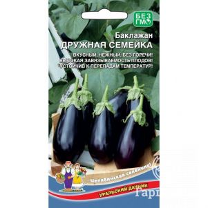 

Баклажан Дружная семейка 20шт ц/п Уральский дачник, Семена Марс