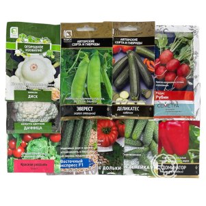 

Набор семян овощей, Поиск (10 сортов)