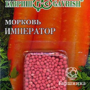 

Морковь Император гранулы 300 шт. гель ЦП Семена Гавриш