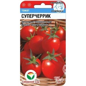 Томат Суперчеррик 20 шт Семена Сибирский сад 41₽