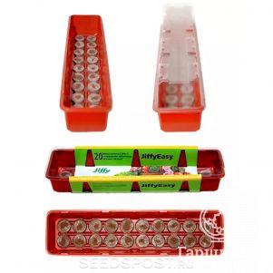 

Мини-тепличка длинная с торфяными таблетками D-44мм