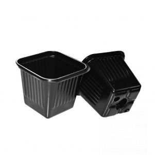 

Горшок 7х7х6,5cм 10 шт технический пластик квадрат