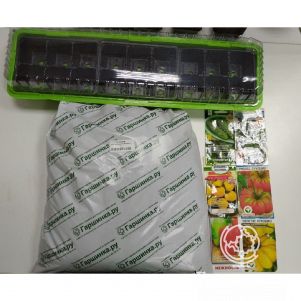 

Набор для выращивания рассады с тремя кассетами-вставками