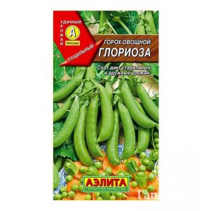 Горох Глориоза 25 г ЦП Семена Аэлита 47₽