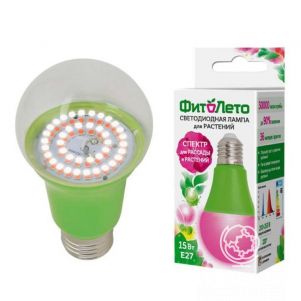 

ФитоЛето лампа светодиодная для рассады и растений16мкм/с прозр.
