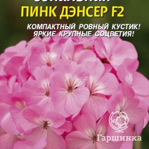 

Пеларгония Пинк Дэнсер F2 зональная 3 шт, Плазменные семена