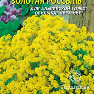 Алиссум скальный Золотая Россыпь 0,1г, Плазменные семена
