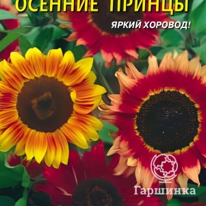 Подсолнечник Осенние принцы 12шт Плазменные семена 28₽