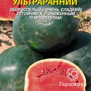 Арбуз Ультраранний 1 г Плазменные семена 26₽