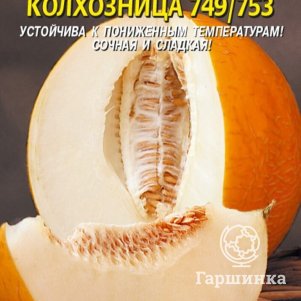 Дыня Колхозница 749753 05 г Плазменные семена 39₽