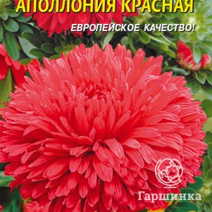 Астра Апполония Красная 0,2 г, Плазменные семена