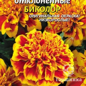 

Бархатцы Биколор отклоненные 45 шт, Плазменные семена