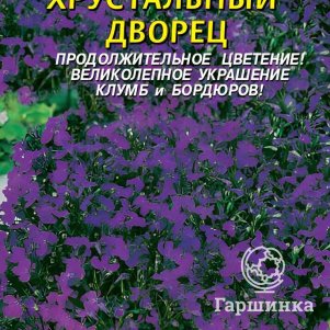 Лобелия Хрустальный дворец 0,03 г, Плазменные семена