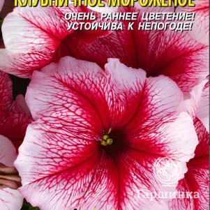 

Петуния Клубничное мороженое F1 10 шт, Плазменные семена