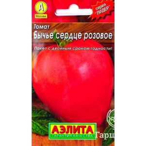 

Томат Бычье сердце розовое ЦП 20шт, (Серия Лидер)