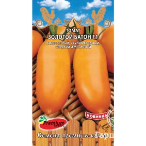 

Томат Золотой батон F1 ЦП 0,05 г, Семена Премиум Сидс