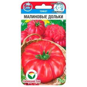 

Томат Малиновые дольки 20 шт ц/п, Семена Сибирский сад