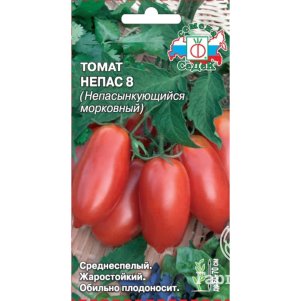 

Томат Непас-8 Морковный (непасынкующийся) 0,1 г ц/п, Семена Седек
