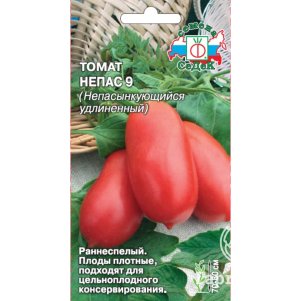 

Томат Непас-9 Удлиненный (непасынкующийся) 0,1 г ц/п, Семена Седек