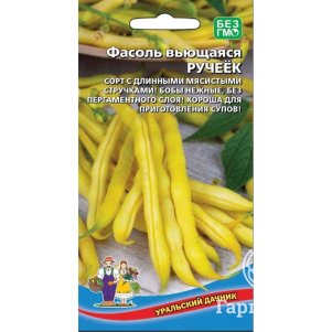Фасоль вьющаяся Ручеек цп Уральский дачник Семена Марс 38₽
