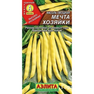 Фасоль Мечта хозяйки цп Семена Аэлита 36₽
