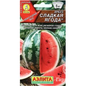 

Арбуз Сладкая ягода ц/п 1 г, Семена Аэлита