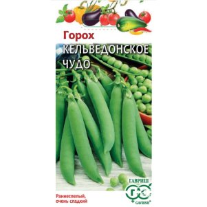 Горох Кельведонское чудо 10 г бп Семена Гавриш 15₽