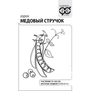 Горох Медовый стручок сахарный 6 г бп Семена Гавриш 12₽
