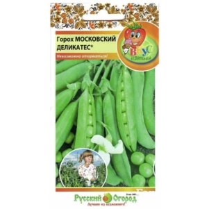 Горох Московский деликатес ц/п 40 шт, Семеан Русский Огород